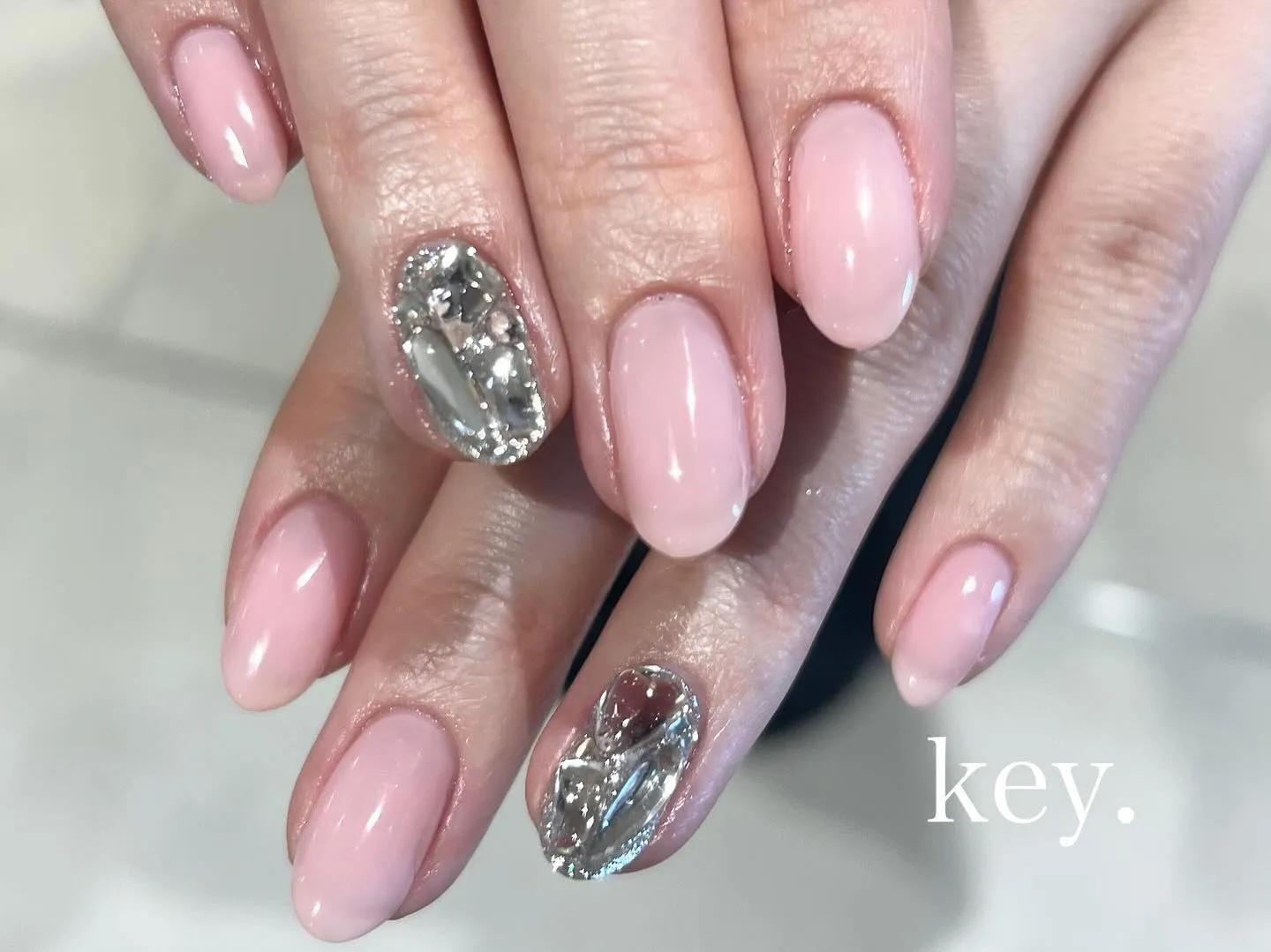 埋め尽くしネイル💅💎