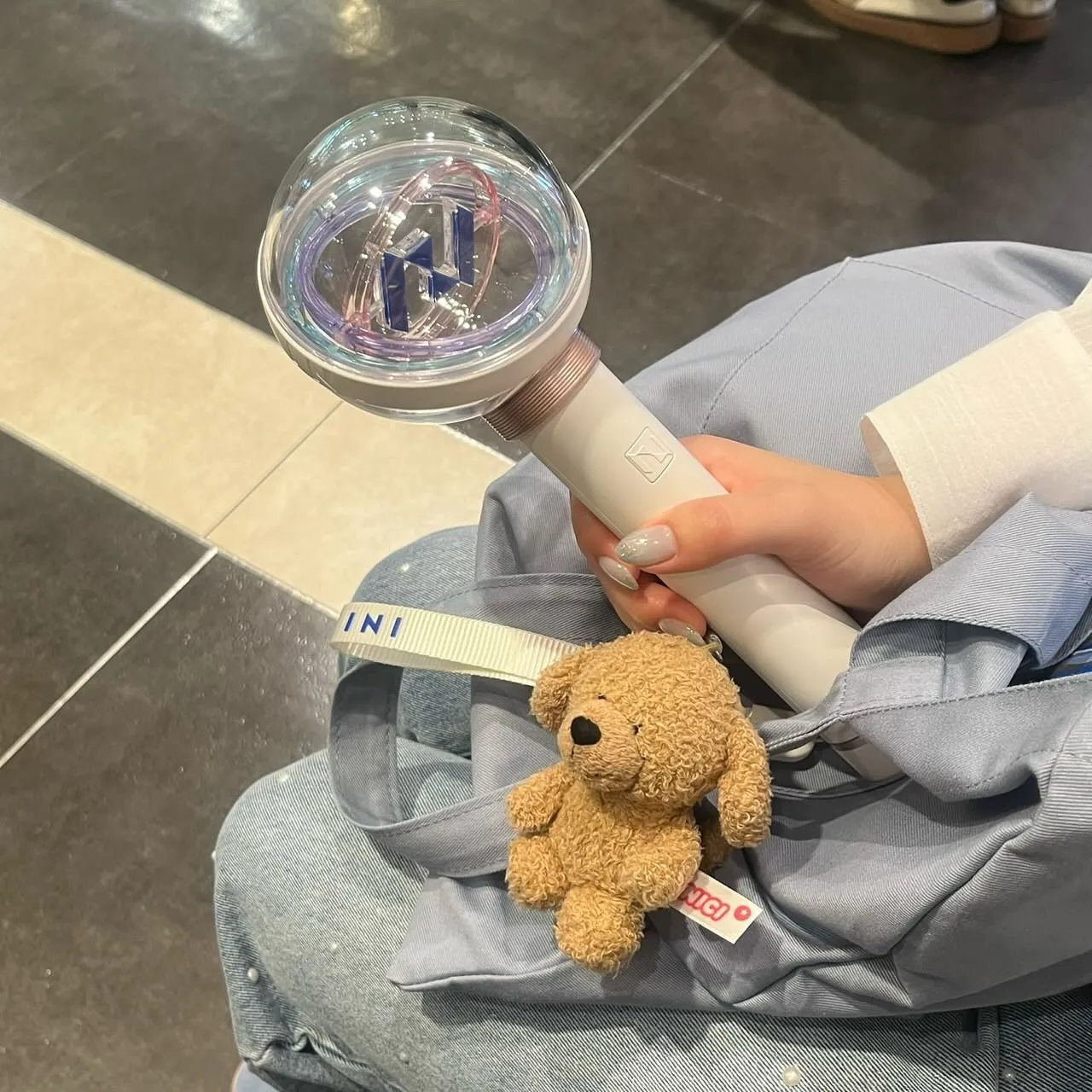 💙LIVE用さり気ない推しネイル💙