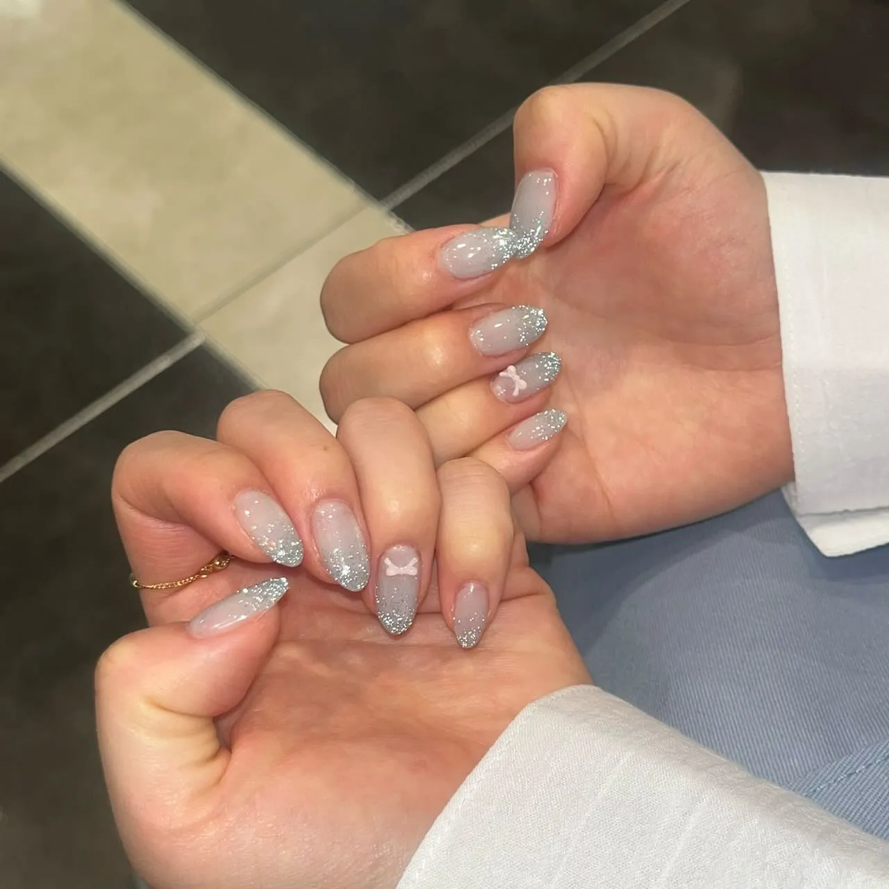 💙LIVE用さり気ない推しネイル💙