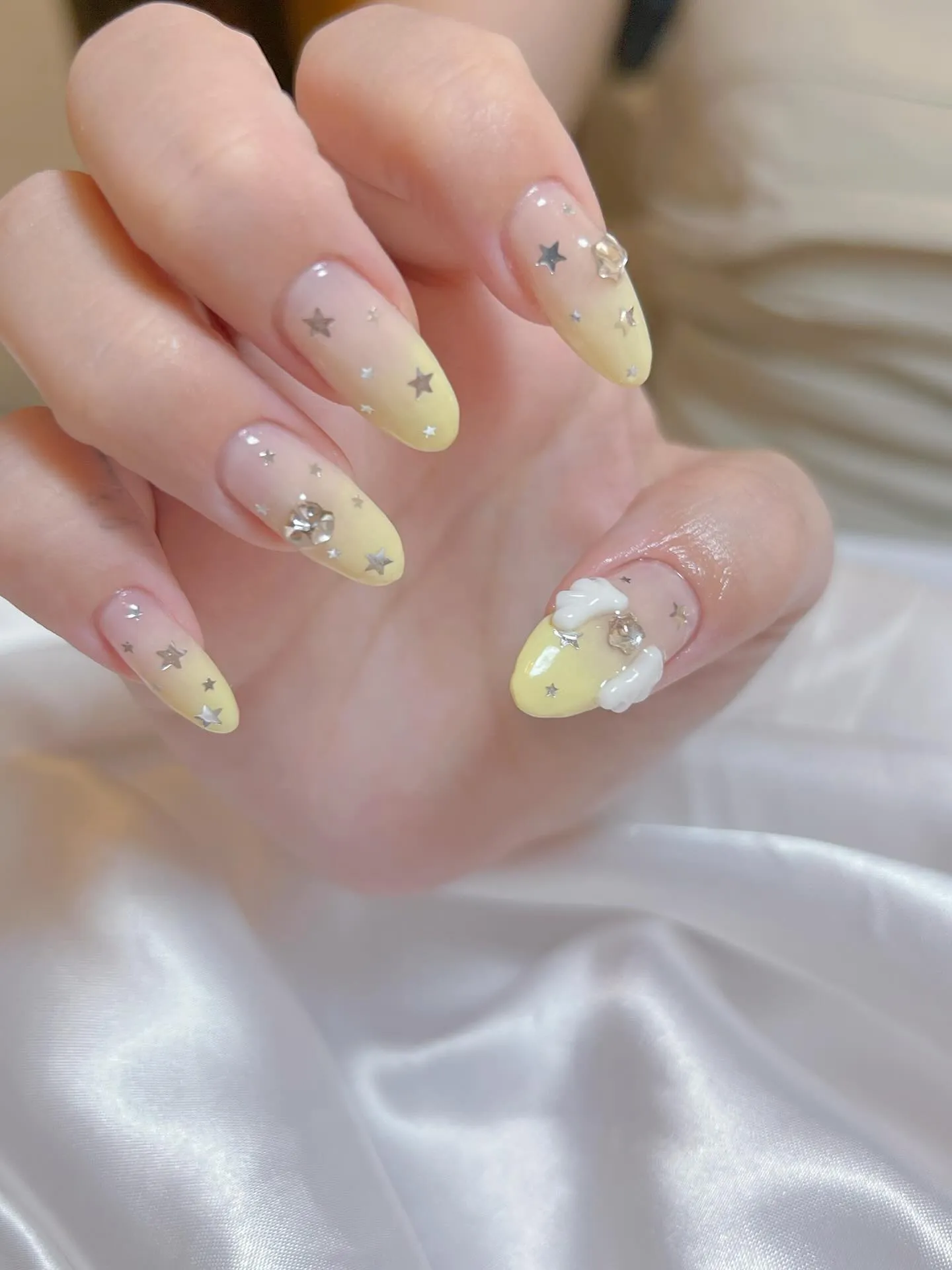 星が可愛いグラデーション🌟💫