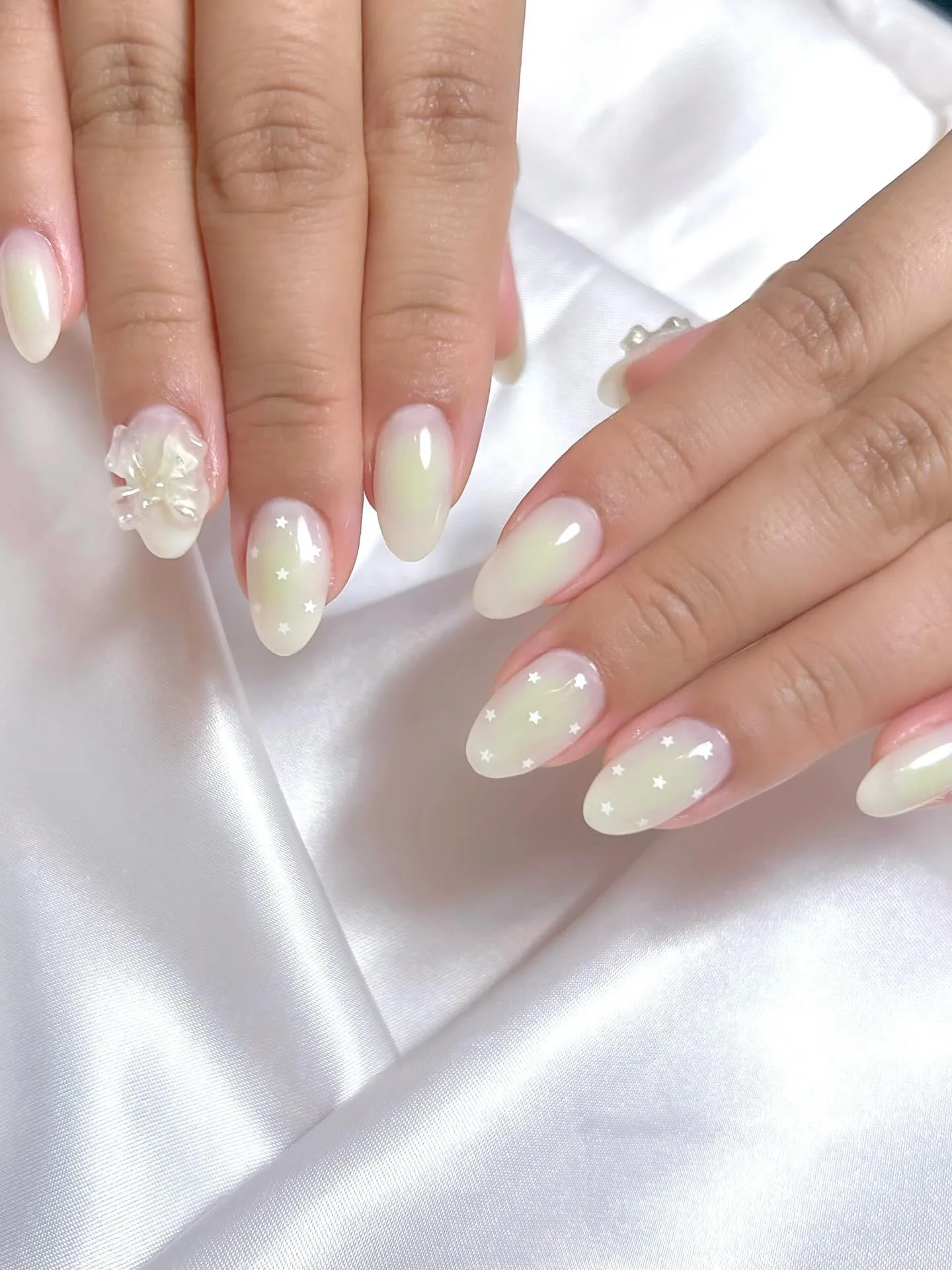 夏色チークネイル🌻